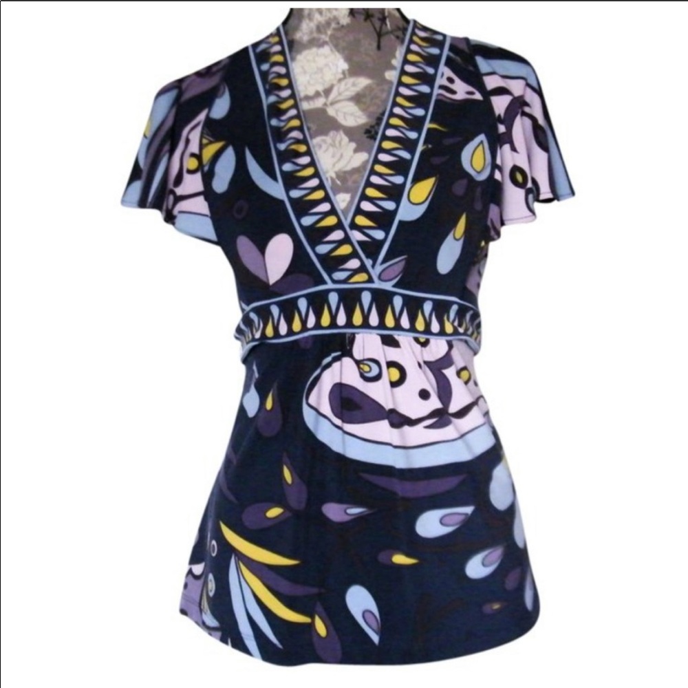 Sz S BCBGMaxAzria Empire Waist Top
